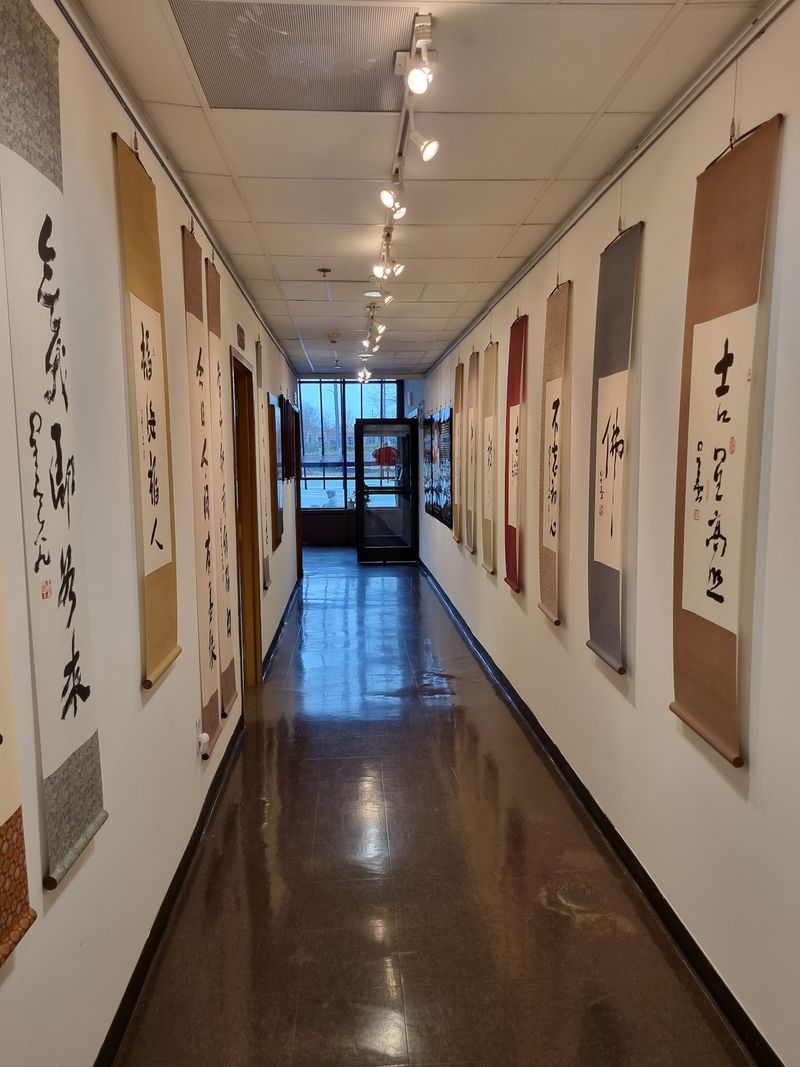 An Art Gallery Tucked Inside the Temple