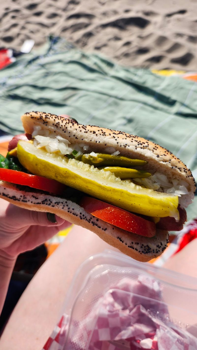 An Authentic Chicago Dog on the Pacific Coast An Authentic Chicago Dog on the Pacific Coast
