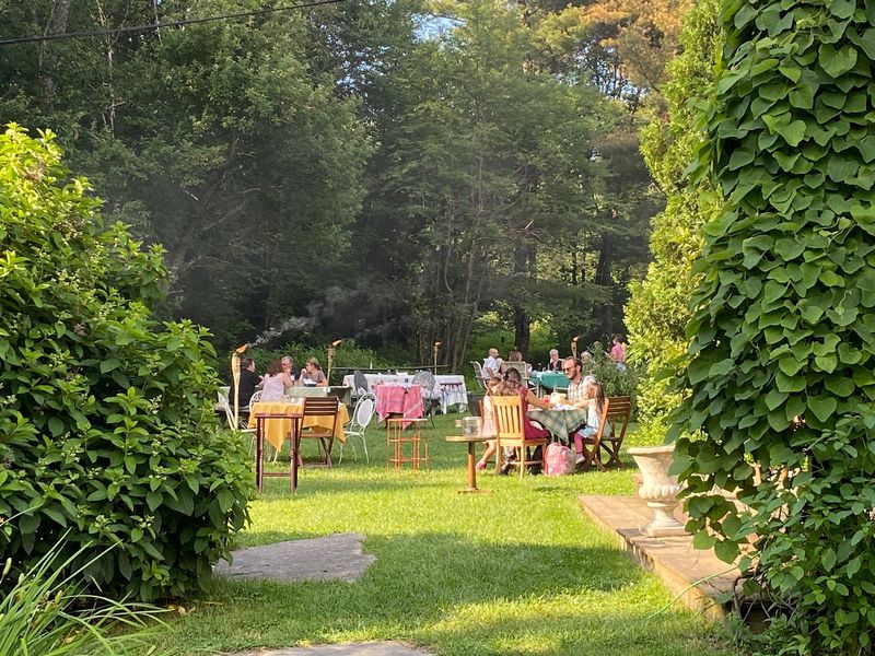 An Outdoor Fire Pit and Gorgeous Grounds An Outdoor Fire Pit and Gorgeous Grounds