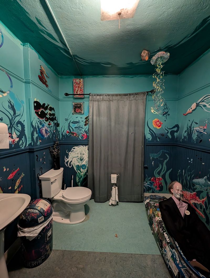 An Upstairs Bathroom Built Under the Sea An Upstairs Bathroom Built Under the Sea