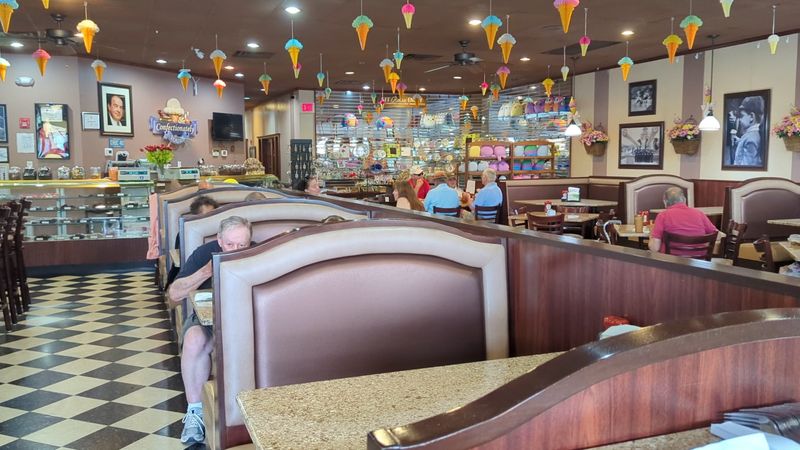 An old-fashioned diner with more than a dessert case