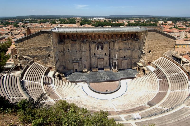 Ancient Theatre of Orange, Orange, France Ancient Theatre of Orange, Orange, France