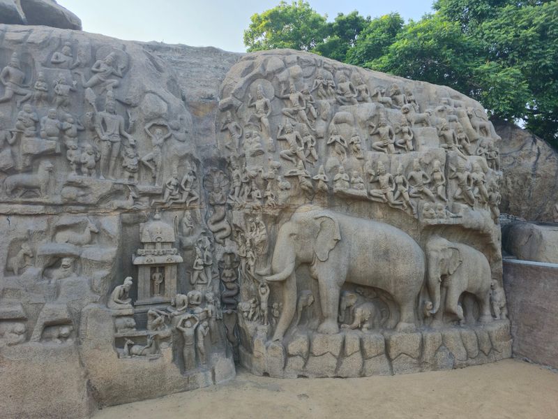 Arjuna's Penance, Tamil Nadu