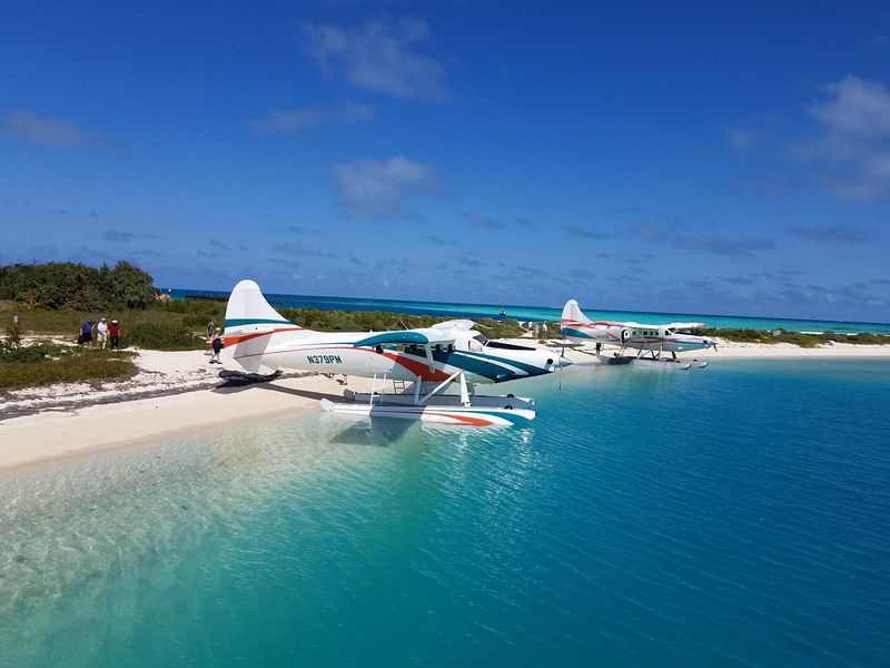 Arriving by Seaplane for the Bird's-Eye View