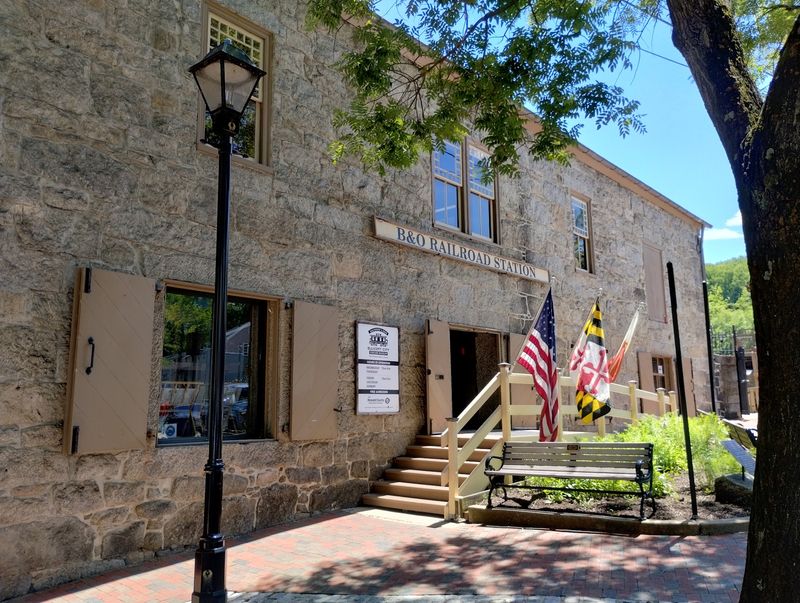 B&O Ellicott City Station Museum, Ellicott City, Maryland B&O Ellicott City Station Museum, Ellicott City, Maryland