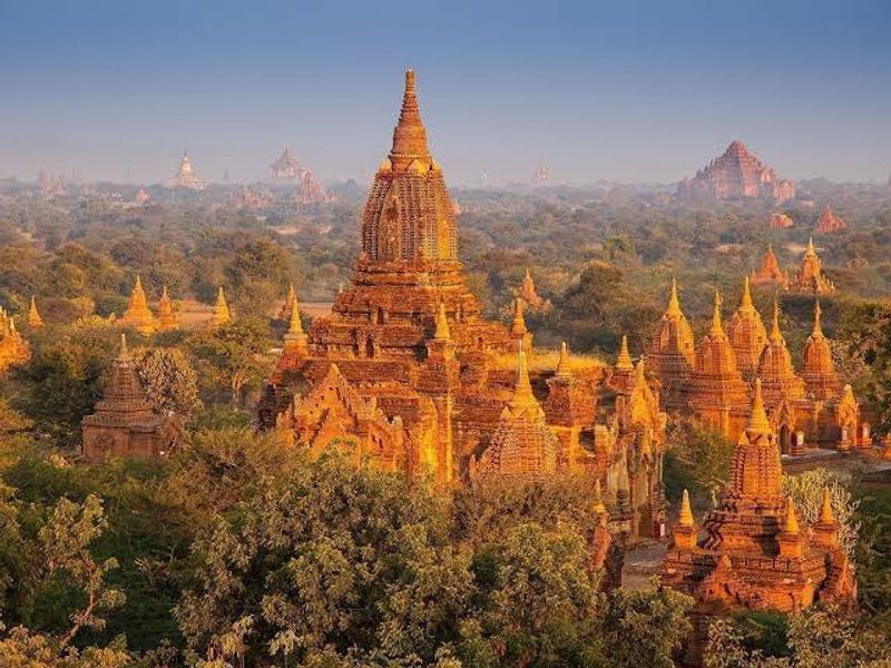 Bagan Temple Landscape, Myanmar