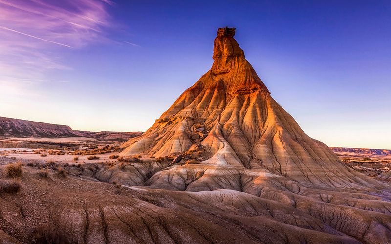 Bardenas Reales, Navarra, Spain Bardenas Reales, Navarra, Spain