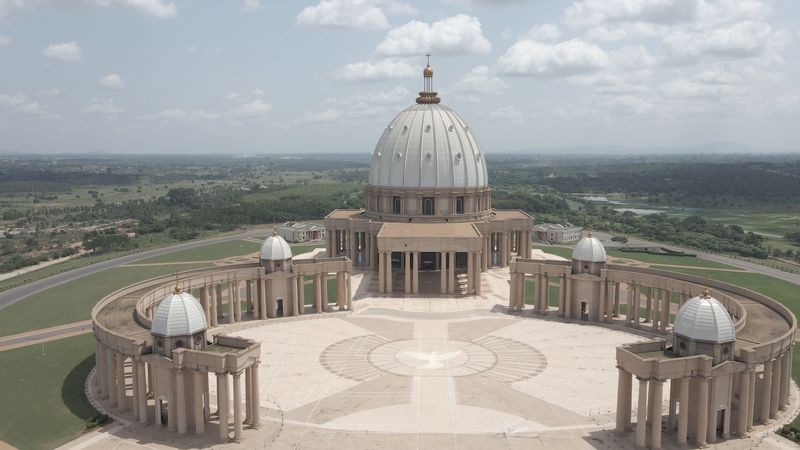 Basilica of Our Lady of Peace, Cote d'Ivoire Basilica of Our Lady of Peace, Cote d'Ivoire