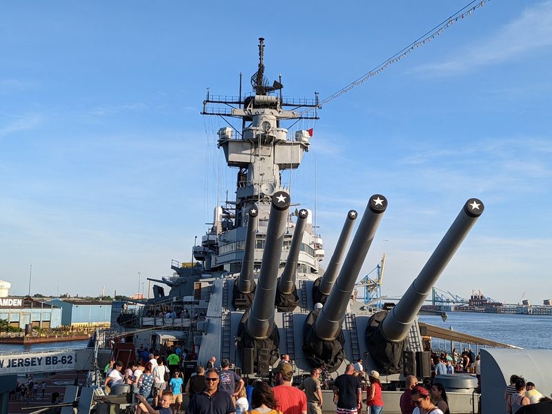 Battleship New Jersey Museum and Memorial, Camden, New Jersey Battleship New Jersey Museum and Memorial, Camden, New Jersey