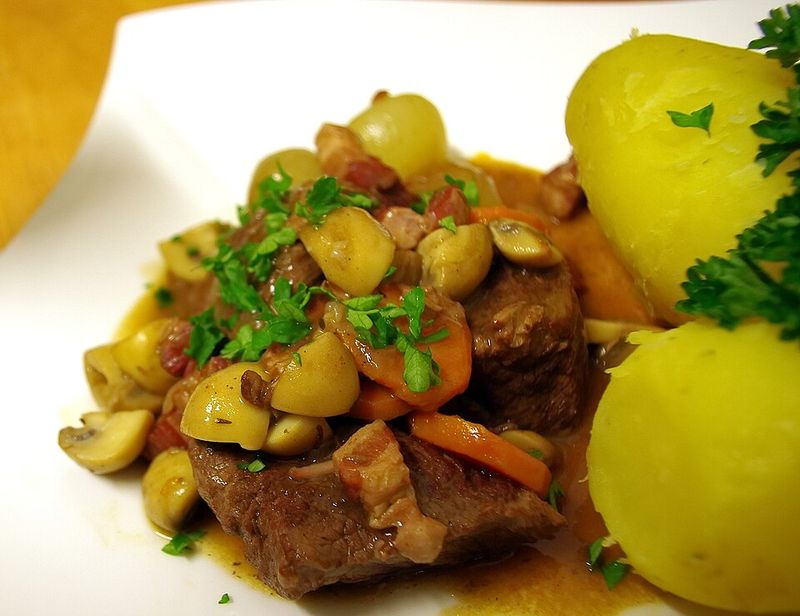 Beef Bourguignon from France Beef Bourguignon from France