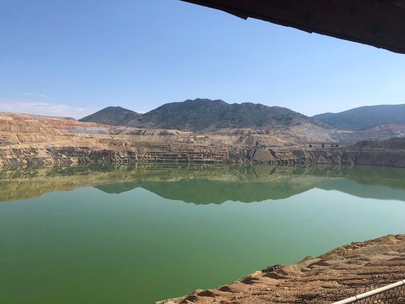 Berkeley Pit Viewing Stand, Butte, Montana