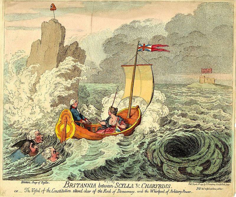 Between Scylla and Charybdis