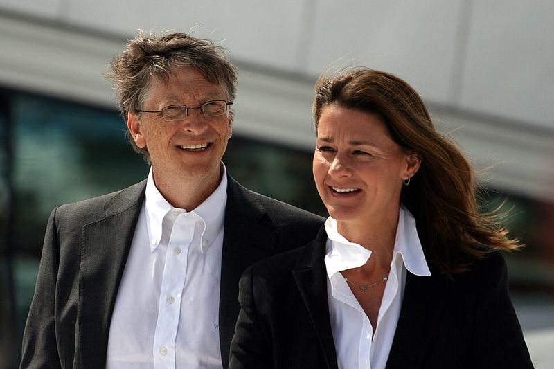 Bill Gates and Melinda French Gates Bill Gates and Melinda French Gates