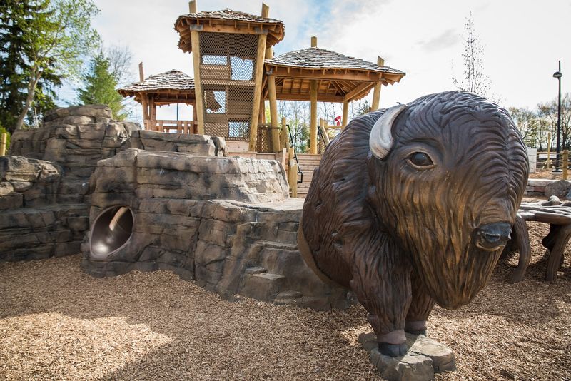 Bison's Bluff Nature Playground, Schaumburg, IL