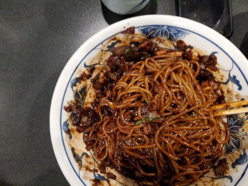 Black Bean Noodles With Smoky Swagger
