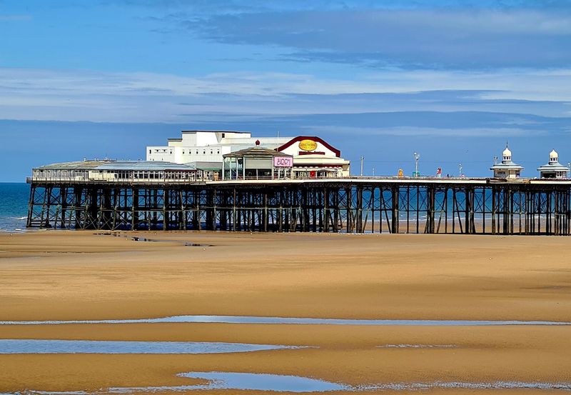 Blackpool North Pier, Blackpool, England Blackpool North Pier, Blackpool, England
