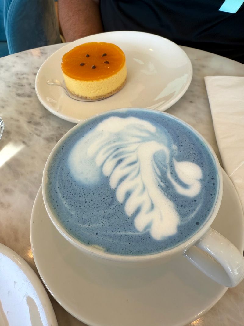 Blue Matcha, Chai, and Pellini Coffee Blue Matcha, Chai, and Pellini Coffee