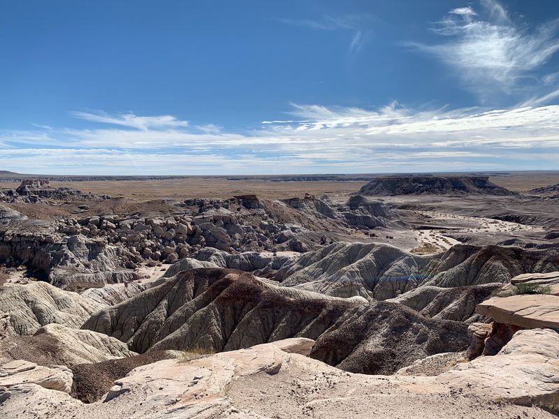 Blue Mesa, Petrified Forest National Park, Arizona Blue Mesa, Petrified Forest National Park, Arizona