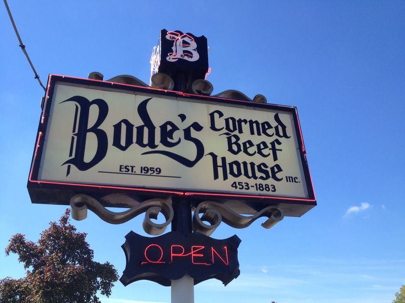 Bode's Corned Beef House, Plymouth, Michigan Bode's Corned Beef House, Plymouth, Michigan