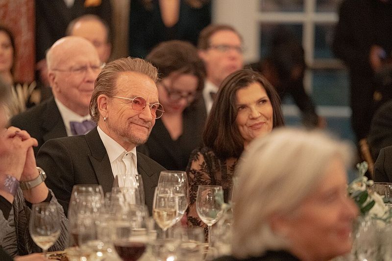 Bono and Ali Hewson Bono and Ali Hewson