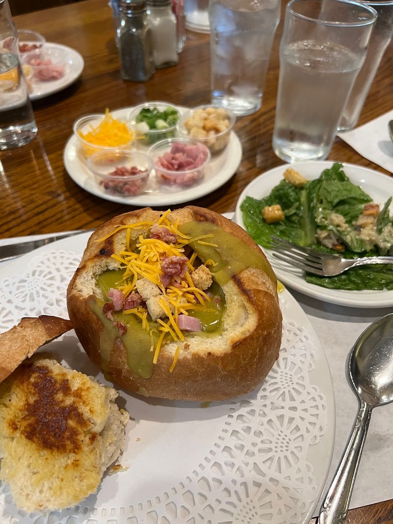 Bread Bowls and Onion Cheese Toast