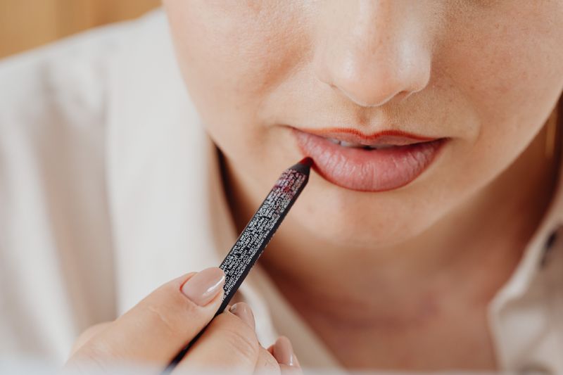 Brown Lip Liner and Gloss
