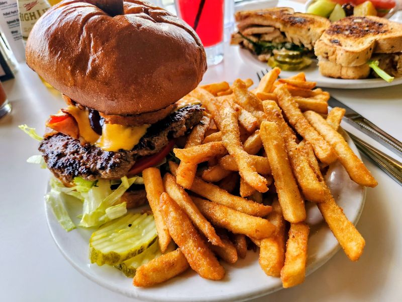 Burgers Ground In-House From Brisket and Chuck Burgers Ground In-House From Brisket and Chuck