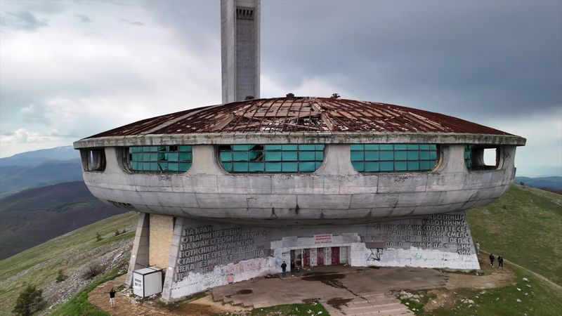 Buzludzha Monument, Bulgaria Buzludzha Monument, Bulgaria