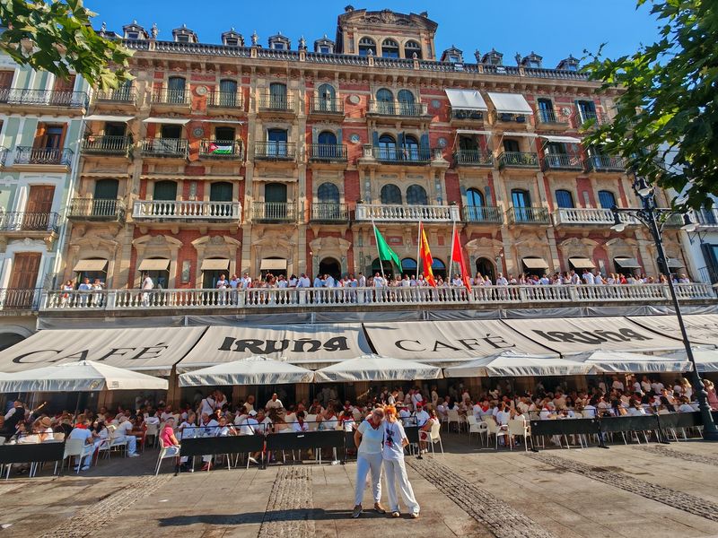 Café Iruña, Pamplona, Navarre, Spain