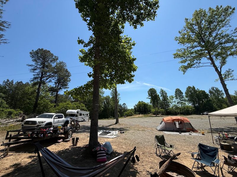 Camping Under Mountain Skies