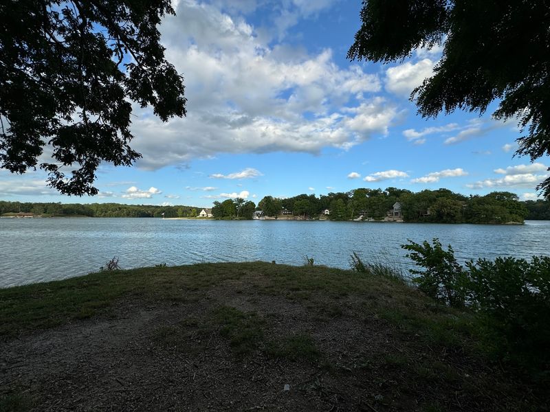 Camping on Two Sides of the Lake Camping on Two Sides of the Lake