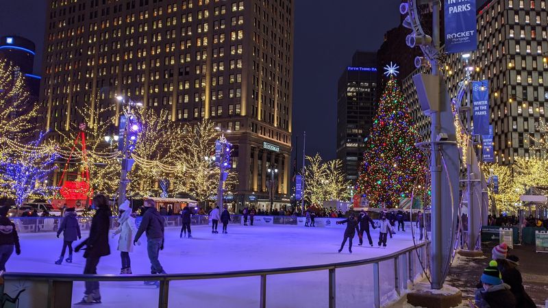 Campus Martius Park, Detroit, Michigan