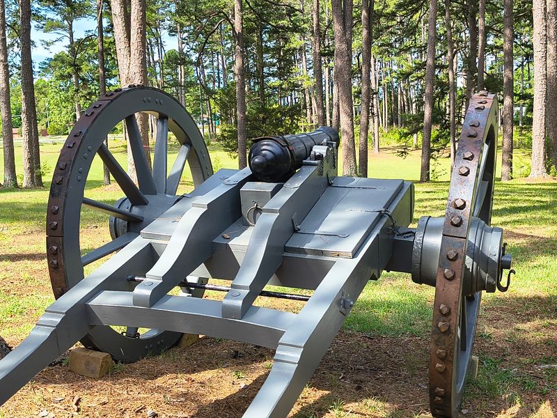 Cannons on Full Display Cannons on Full Display