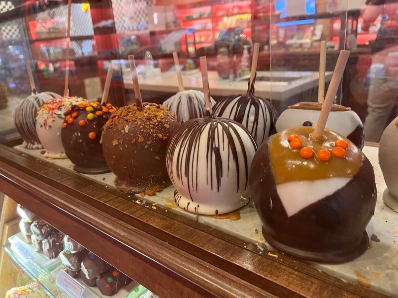 Caramel Apples and Candy Barrels