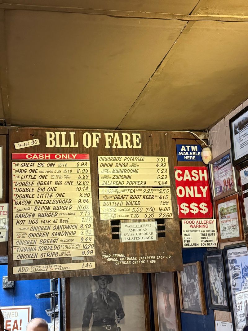 Cash Only, No Exceptions