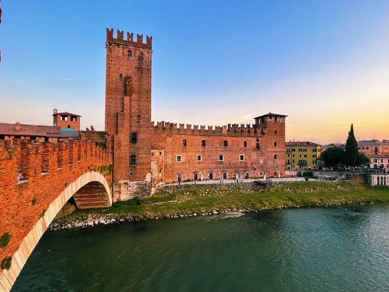 Castelvecchio and the Scaliger Bridge Castelvecchio and the Scaliger Bridge