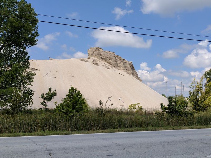 Chat Piles: The Gray Mountains Left Behind Chat Piles: The Gray Mountains Left Behind