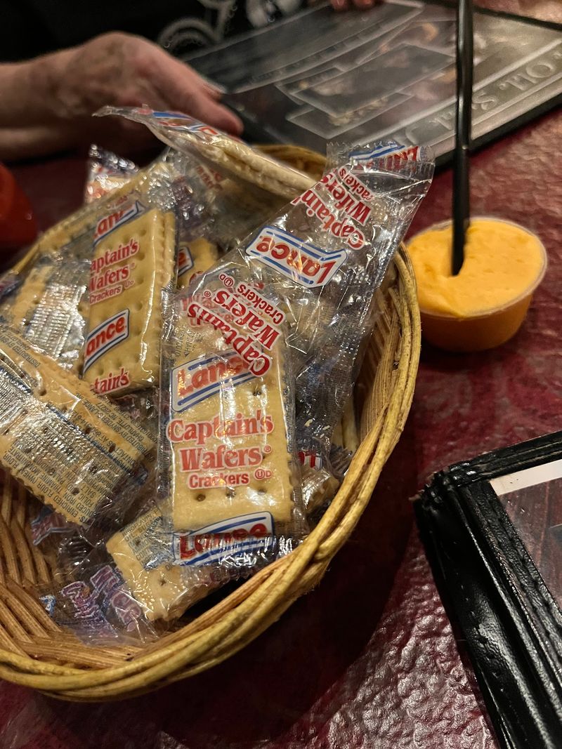 Cheese Spread and Crackers to Start Cheese Spread and Crackers to Start