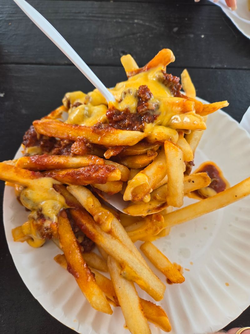 Chili Cheese Fries and Crispy Sides Chili Cheese Fries and Crispy Sides