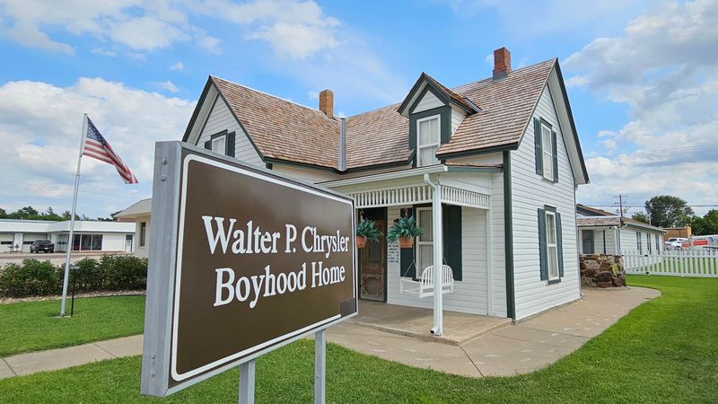 Chrysler Boyhood Home and Museum, Ellis, Kansas Chrysler Boyhood Home and Museum, Ellis, Kansas