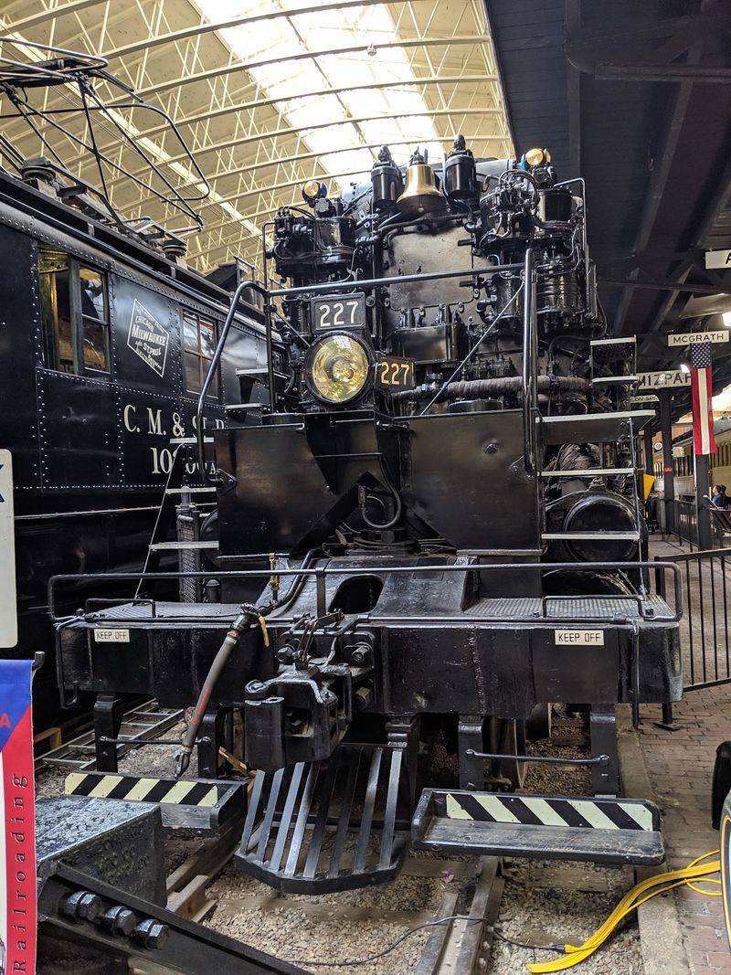 Climbing Through the Train Museum Climbing Through the Train Museum