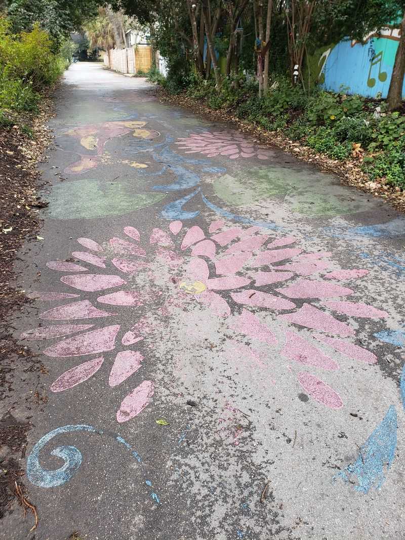 Colorful Murals and Sidewalk Chalk Colorful Murals and Sidewalk Chalk