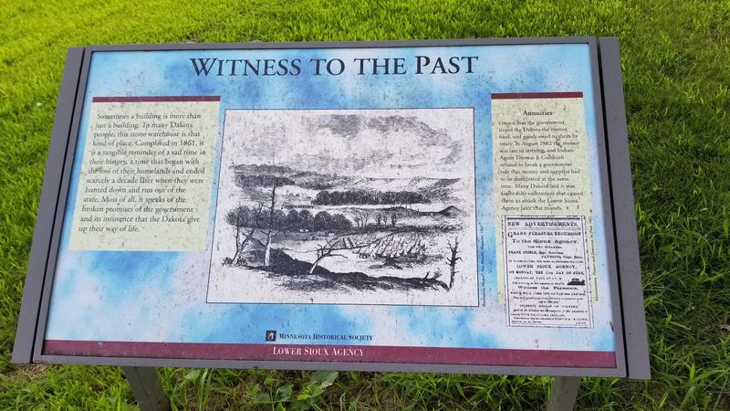 Connecting the Agency to Fort Ridgely Connecting the Agency to Fort Ridgely