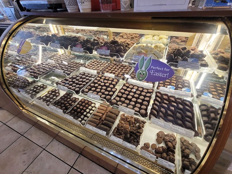 Cordials, Clusters and a Case Full of Chocolate Cordials, Clusters and a Case Full of Chocolate