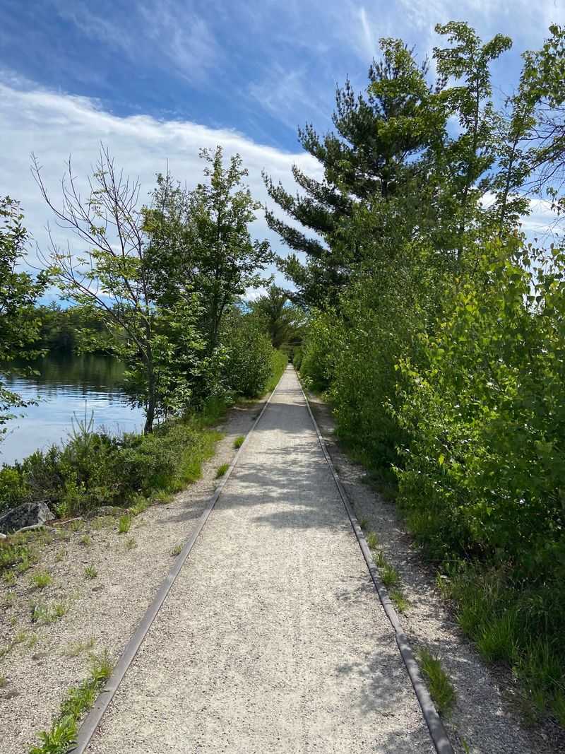 Cotton Valley Rail-Trail, Wolfeboro, New Hampshire Cotton Valley Rail-Trail, Wolfeboro, New Hampshire