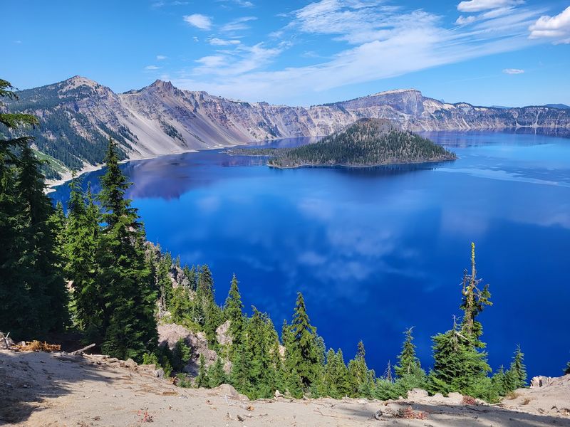 Crater Lake Rim Drive, Oregon, Crater Lake National Park Crater Lake Rim Drive, Oregon, Crater Lake National Park
