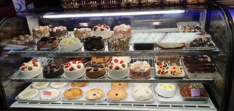 Desserts and the Case That Catches Your Eye Near the Door Desserts and the Case That Catches Your Eye Near the Door