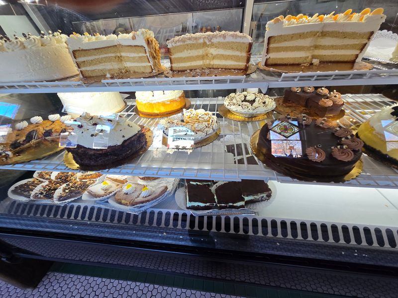 Desserts waiting near the finish line Desserts waiting near the finish line