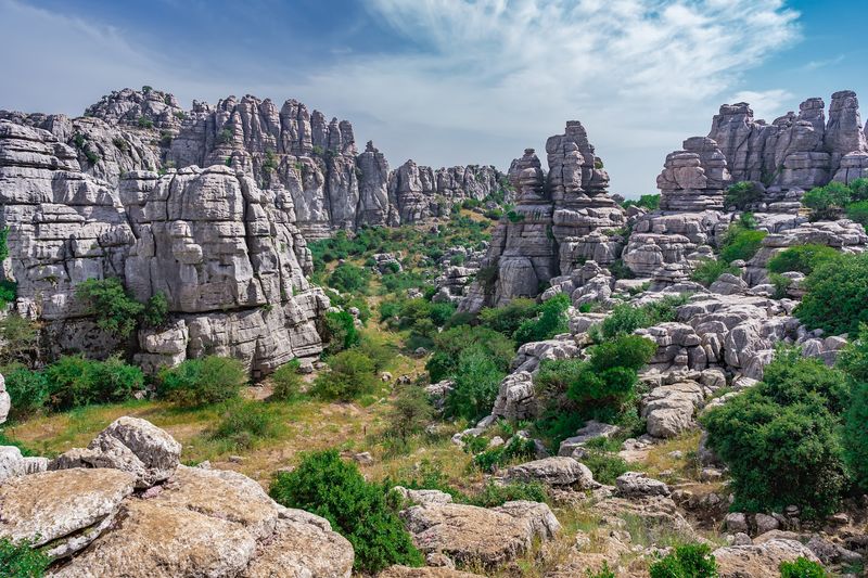 El Torcal de Antequera, Malaga, Spain El Torcal de Antequera, Malaga, Spain