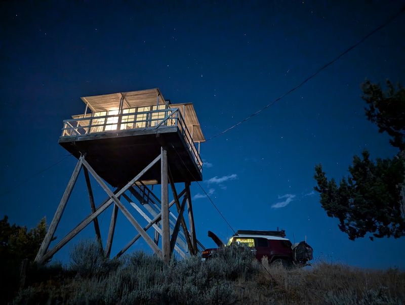 Fall Mountain Lookout Tower, Mt. Vernon, OR Fall Mountain Lookout Tower, Mt. Vernon, OR